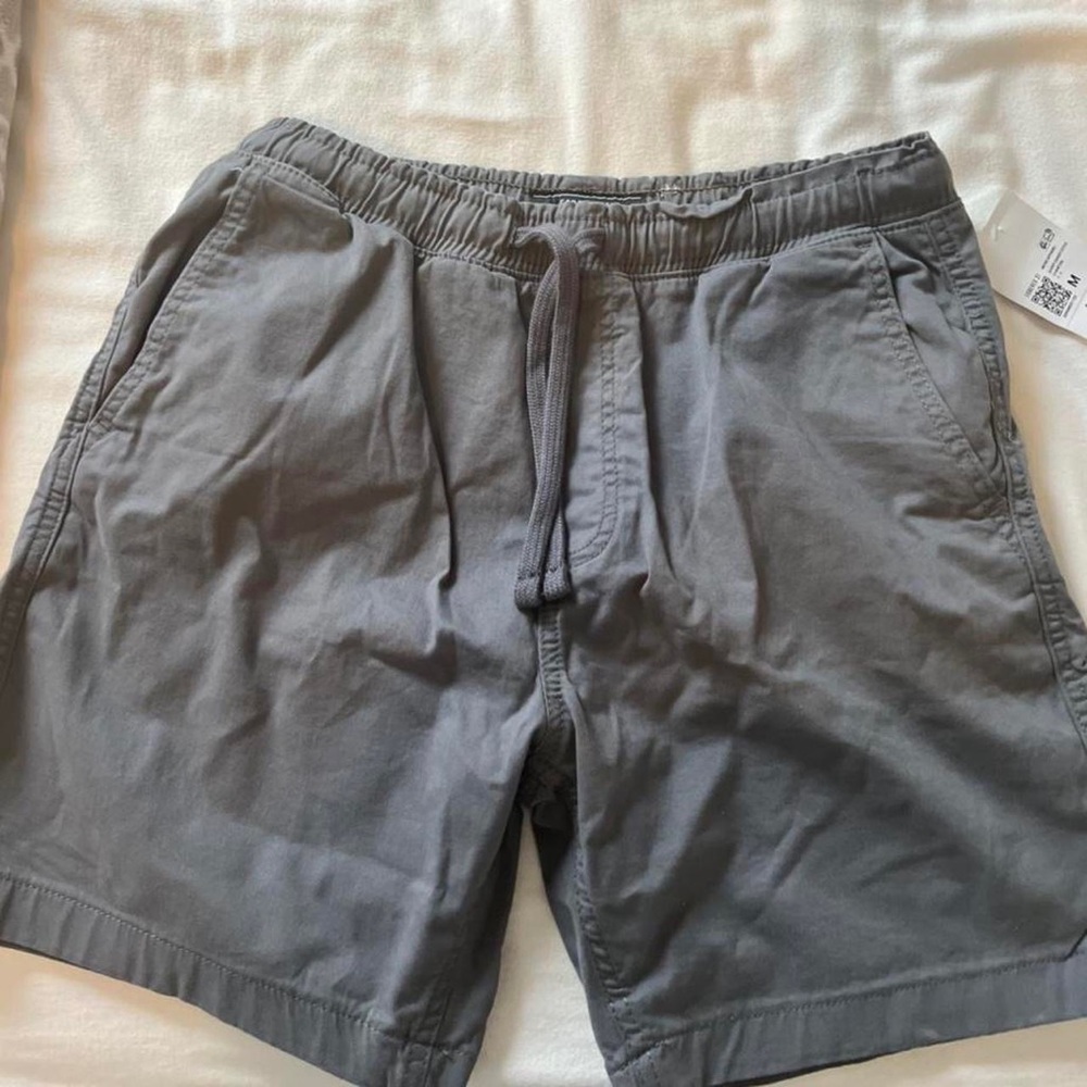 Grey Cargo Shorts